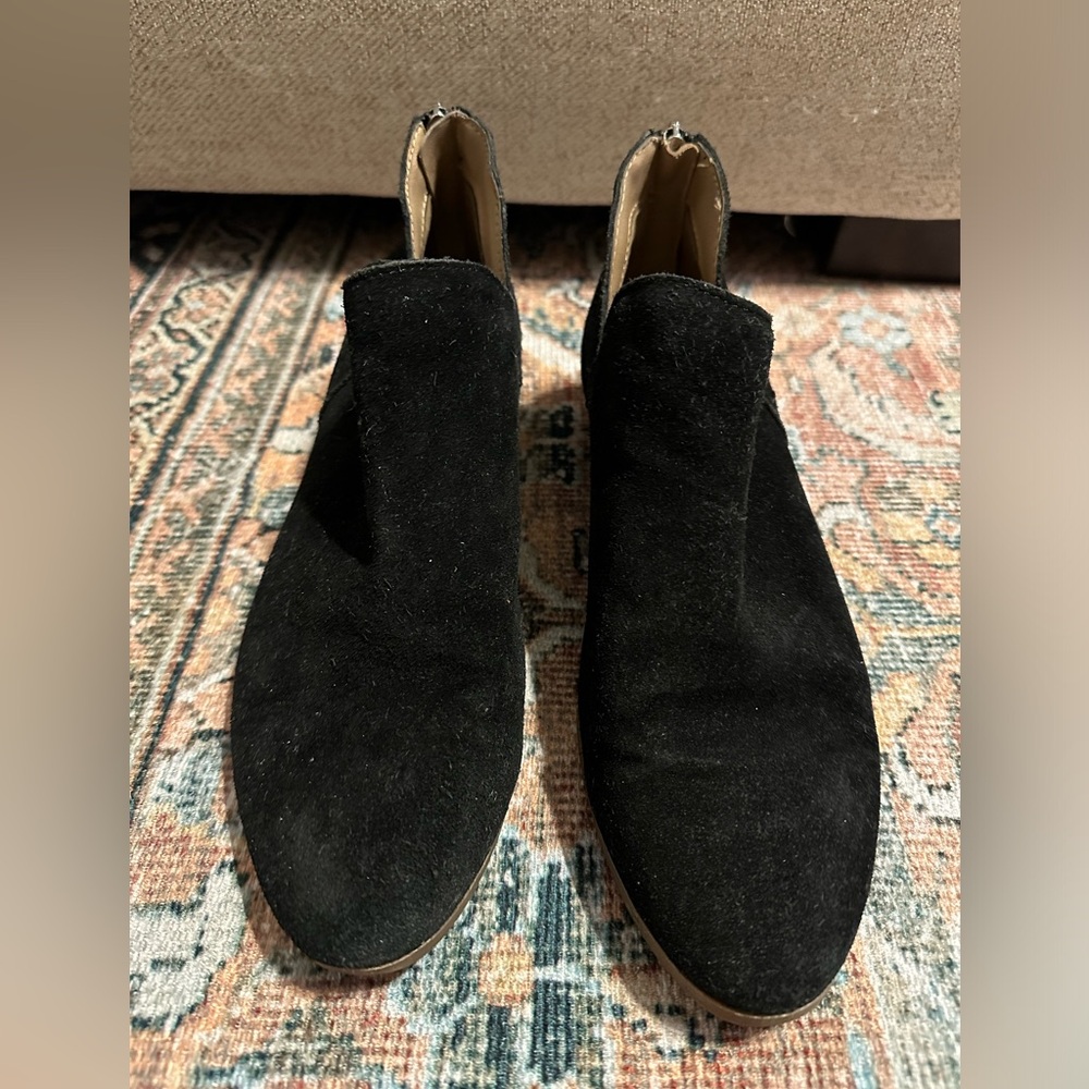 Womens Black Ankle Booties